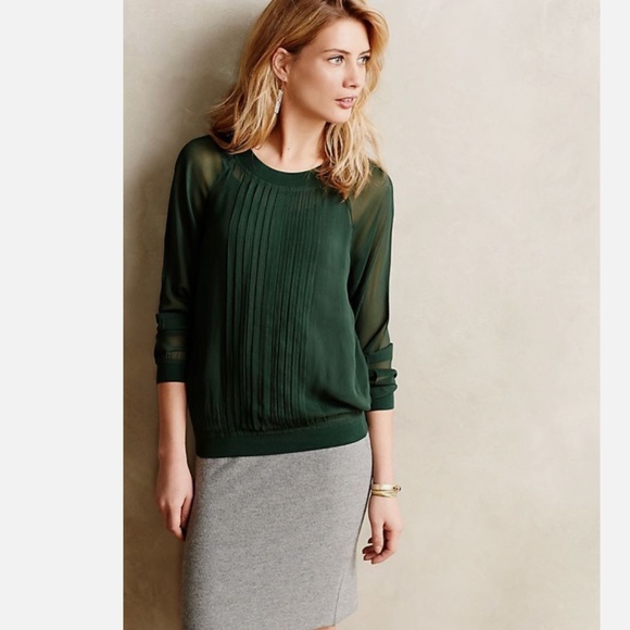 NWOT - Anthropologie Anisy Pullover by One Fine Day - Size XP - Picture 1 of 9